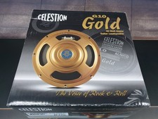 Celestion G10 Gold Alnico Speaker 10 Inch 16 Ohms - Made in UK - BOXED - SUPERB