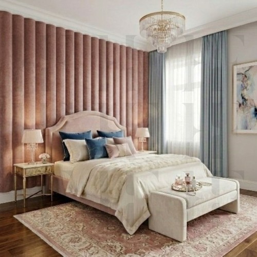 Girls floating headboard - girls,