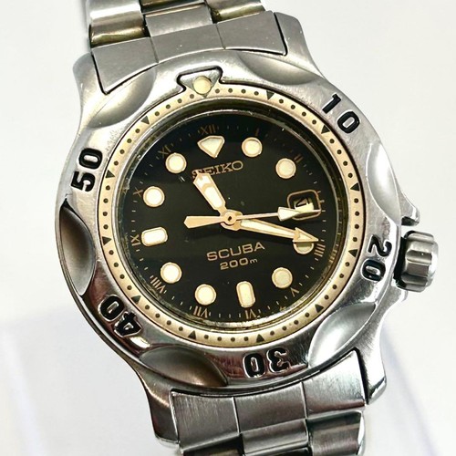 Seiko diver watch - diver's, silver