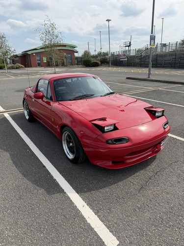 1993 red mazda mx5 mk1 - mazda,