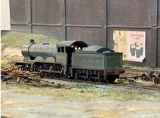 OO gauge locomotive: Weathered