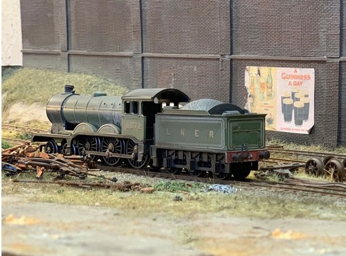 Gauge loco weathered lner - -,