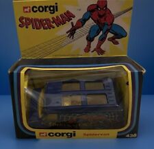 Corgi 436 Spider-Man Spidervan  Original 1978 1st Issue Window Box