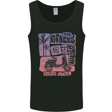 Scooter the Riders on the Storm Motorbike Mens Vest Tank Top