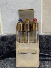 Vintage Elizabeth Arden perfume - Rare set of 3 bottles in pouch circa 1940s