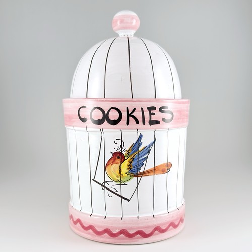 Italian pottery bird - pottery,