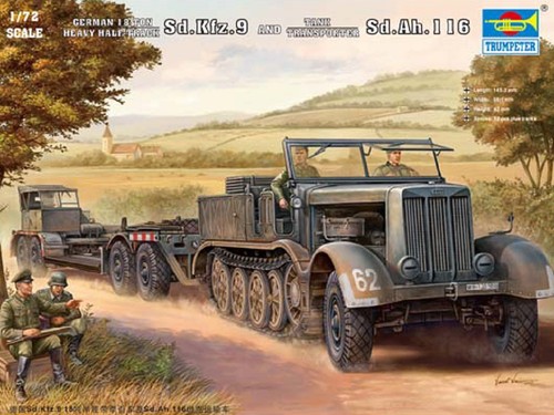 Trumpeter sd kfz 9 - trumpeter, 1/72