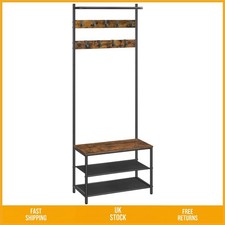Industrial Hall Tree Coat Rack