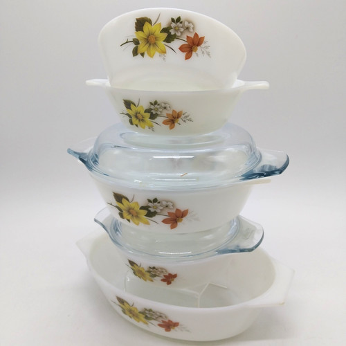 Pyrex autumn glory - glory, x5