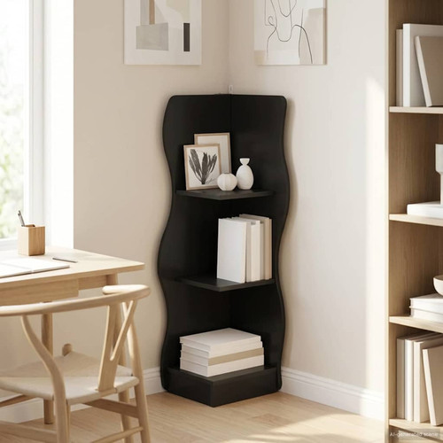Corner shelf black - shelf,