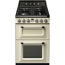 Smeg Victoria 60cm Dual Fuel Cooker - Cream TR62P