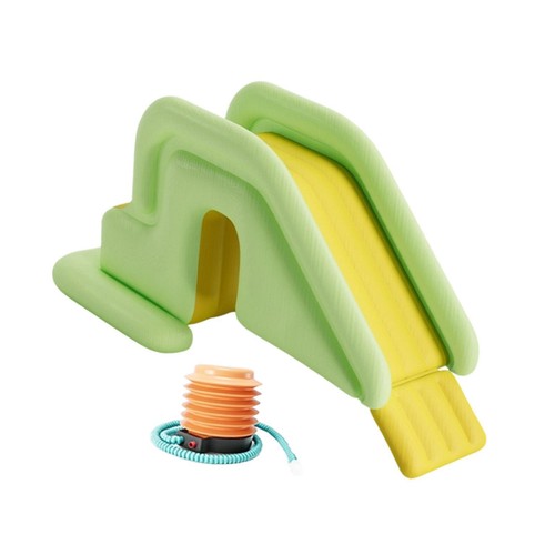 Inflatable water slide - water,