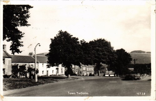 Town yetholm street scene - pc,