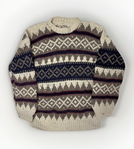 Vintage handcrafted fair isle - vintage,