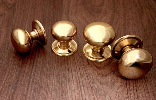 Door knobs antique brass - door,