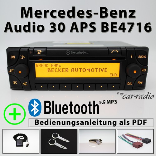 Genuine mercedes audio aps - genuine,