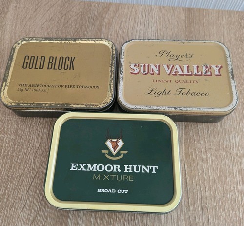 Vintage tobacco tins - vintage,