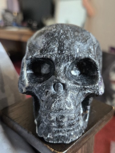 Purple sphalerite skull - purple,