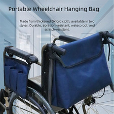 Wheelchair Armrest Storage Bag