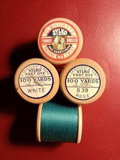 Sylko wooden cotton reels -