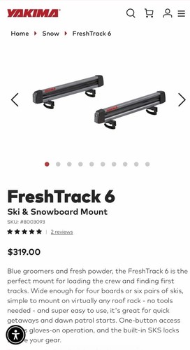 Yakima freshtrack universal - yakima, 6