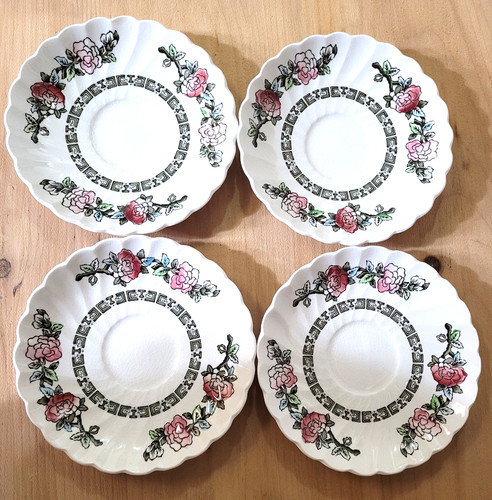 Myott indian tree saucers - tree, –