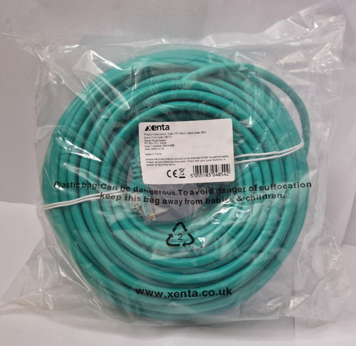Cat6 rj45 30m green - rj45,