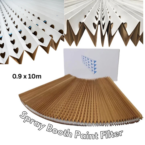 10m spray booth concertina - 0.9*10m,