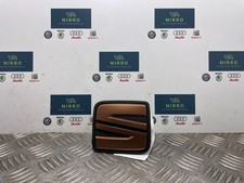 SEAT LEON CUPRA BRONZE BOOT HANDLE BADGE FITS MODELS 2013 TO 2020 5F0827565D