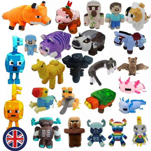 Minecraft plushie stuffed - minecraft,