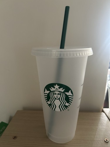 Starbucks reusable plastic - starbucks,