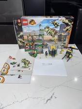 LEGO Jurassic World 76944 T. rex Dinosaur Breakout build 100% plus figs no T.rex