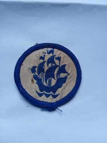 Vintage blue peter badge - vintage,