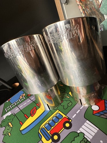Milltek 90mm exhaust tips - tips, a