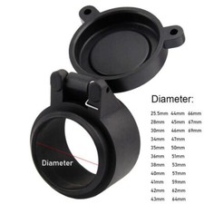 Black rifle scope lens - rifle,