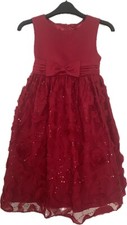 Cinderella Girls Occasion Red Dress 3-4 Years