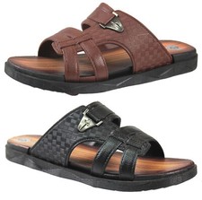 MENS MULES GLADIATOR FAUX