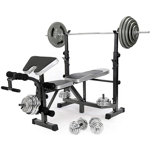 Gym weight training bench - gym,