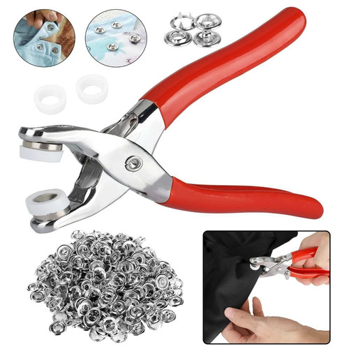 400pcs 5mm press stud - 9.5mm,