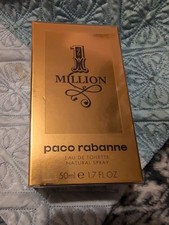Paco Rabane 1 Million Eau de Toilette Spray Natural Vaporizer, 50ml Bnib