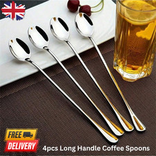 4pcs Long Handle Coffee Spoons