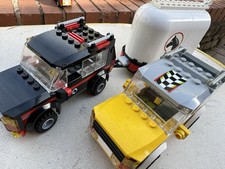 LEGO 4x4’s And Horse Trailer