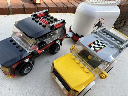 Lego 4x4 and horse trailer - lego,