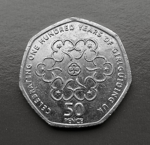 2010 girl guides - 50p, fifty