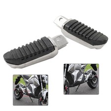 Universal Motorcycle Folding Foot Peg Footrest Pedal Step For Honda Grom MSX125