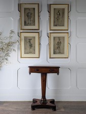 Early VIctorian Rosewood Lamp