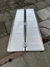 Heavy Duty 5ft Trailer Ramps - car - Moterbike - Recovery - Steel - Aluminium.