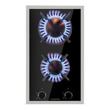 Gas Hob 30 cm 2 Burner Glass