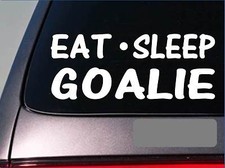 Eat Sleep Goalie Sticker