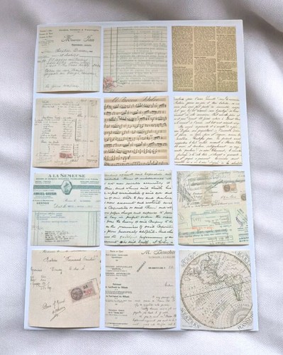 Vintage writing ephemera - 24,